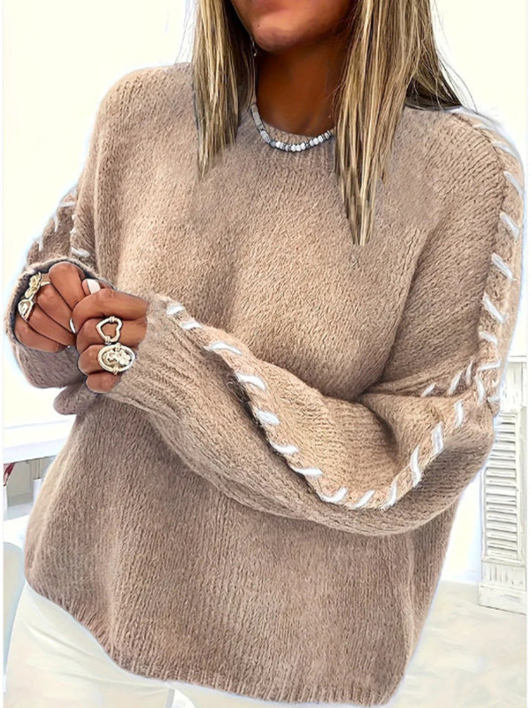SERAH™ - Casual Round Neck Long Sleeve Sweater