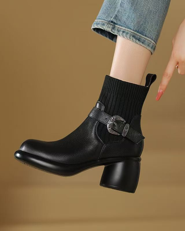 Sienna Fit Dual Strap Women’s Ankle Boots