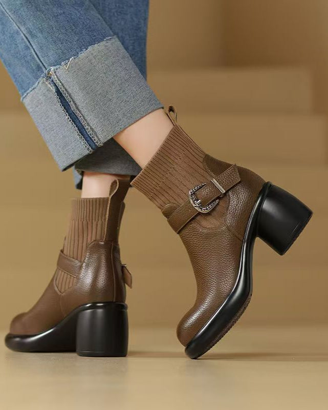 Sienna Fit Dual Strap Women’s Ankle Boots