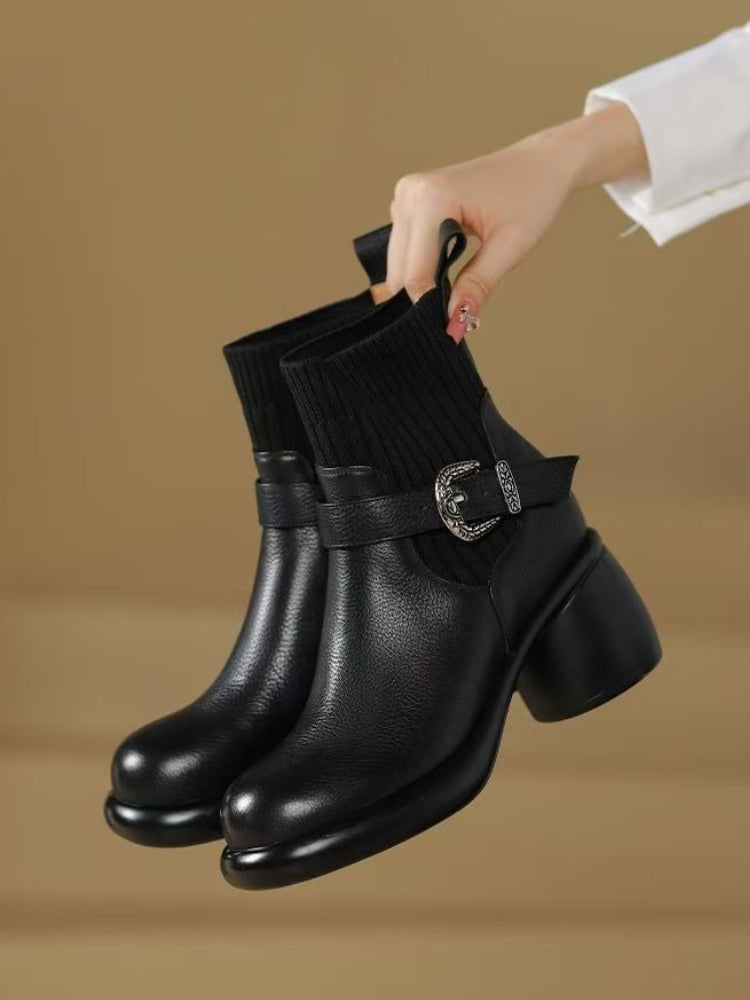 Sienna Fit Dual Strap Women’s Ankle Boots