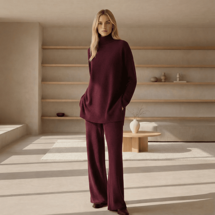 Arysa Knit Top & Pants Set