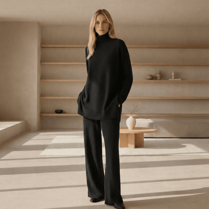 Arysa Knit Top & Pants Set